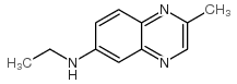 N-ethyl-2-methylquinoxalin-6-amine结构式