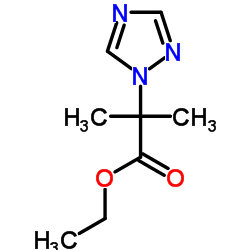 2-甲基-2-(1H-1,2,4-三唑-1-基)丙酸乙酯图片