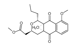 O-Methyl-frenolicin-methylester Structure