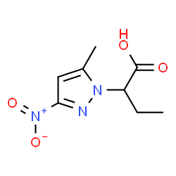 2-(5-Methyl-3-nitro-1H-pyrazol-1-yl)butanoic acid picture