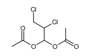 (1-acetyloxy-2,3-dichloropropyl) acetate结构式