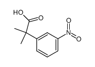 2-methyl-2-(3-nitrophenyl)propanoic acid Structure