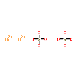 Thorium(2+) sulfate (1:1)结构式