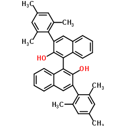 3,3'-Dimesityl-1,1'-binaphthalene-2,2'-diol structure