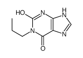 1-propylxanthine结构式