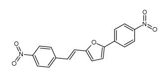 2-(4-Nitrophenyl)-1-(5-(4-nitrophenyl)-2-furyl)ethylene结构式