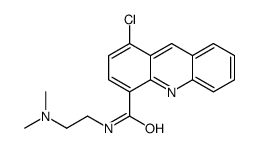 1-chloro-N-[2-(dimethylamino)ethyl]acridine-4-carboxamide结构式