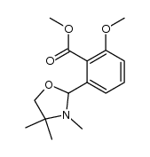 methyl 2-methoxy-6-(3,4,4-trimethyloxazolidin-2-yl)benzoate结构式