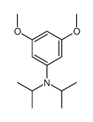 3,5-dimethoxy-N,N-di(propan-2-yl)aniline结构式