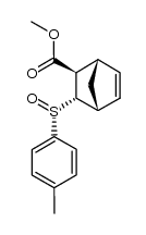 (+)-(R)S-p-tolylsulfinyl-3 (1S,2R,3S,4R) bicyclo(2.2.1)heptene-5 carboxylate de methyle-2结构式