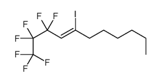 1,1,1,2,2,3,3-heptafluoro-5-iodoundec-4-ene结构式