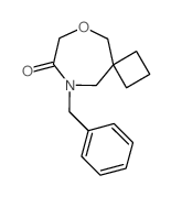 9-Benzyl-6-oxa-9-azaspiro[3.6]decan-8-one Structure