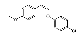 4-methoxybenzaldehyde O-4-chlorophenyl oxime Structure