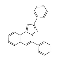 2,5-diphenyl-pyrazolo[5,1-a]isoquinoline Structure