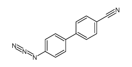 4-azido-4'-cyanobiphenyl结构式