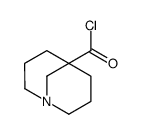 1-Azabicyclo[3.3.1]nonane-5-carbonyl chloride (9CI)结构式