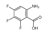 6-amino-2,3,4-trifluorobenzoic acid Structure