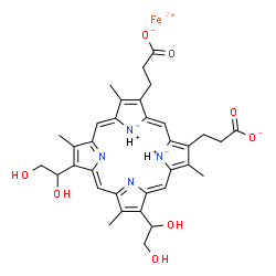 iron deuteroporphyrin 2,4-bis(glycol) picture