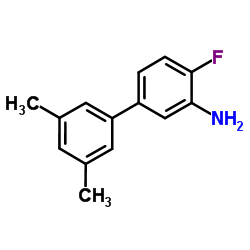 [1,1'-Biphenyl]-3-amine, 4-fluoro-3',5'-dimethyl- picture