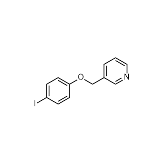 3-((4-Iodophenoxy)methyl)pyridine Structure