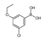 (3-chloro-5-ethoxyphenyl)boronic acid Structure