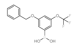 3-(苄氧基)-5-(三氟甲氧基)苯硼酸图片