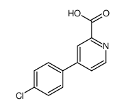 4-(4-CHLOROPHENYL)PICOLINIC ACID structure