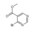 methyl 4-bromopyrimidine-5-carboxylate Structure