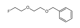 ((2-(2-fluoroethoxy)ethoxy)methyl)benzene结构式