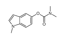 1-methyl-1H-indol-5-yl dimethylcarbamate结构式