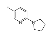5-Fluoro-2-(pyrrolidin-1-yl)pyridine Structure