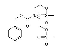 N-CBZ-N,N-BIS{2-[(METHYLSULFONYL)OXY]ETHYL}-AMINE Structure