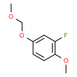 2-Fluoro-1-methoxy-4-methoxymethoxybenzene structure