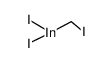 (iodomethyl)indium(III) iodide Structure