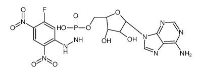 adenosine-5-N'-(2,4-dinitro-5-fluorophenyl)phosphohydrazine picture