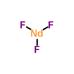 Neodymium trifluoride structure