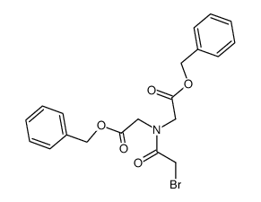 [(bromoacetyl)imino]diacetic acid dibenzyl ester结构式