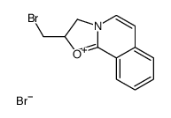 2-(bromomethyl)-2,3-dihydro-[1,3]oxazolo[2,3-a]isoquinolin-4-ium,bromide结构式