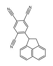 5-(acenapthen-1-yl)benzene-1,2,4-tricarbonitrile结构式