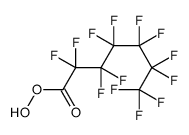 2,2,3,3,4,4,5,5,6,6,7,7,7-tridecafluoroheptaneperoxoic acid结构式