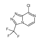 8-chloro-3-(trifluoromethyl)-[1,2,4]triazolo[4,3-a]pyrazine Structure