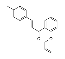 3-(4-methylphenyl)-1-(2-prop-2-enoxyphenyl)prop-2-en-1-one Structure