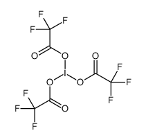 tris(trifluoroacetato-O)iodine Structure