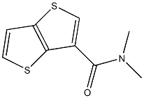 N,N-Dimethylthieno[3,2-b]thiophene-3-carboxamide Structure