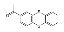 1-thianthren-2-ylethanone结构式