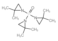 Aziridine,1,1',1''-phosphinylidynetris[2,2-dimethyl- (9CI) Structure