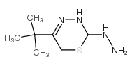 5-特丁基-2-肼基-6-氢-1,3,4-噻二嗪结构式