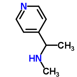 4-Pyridinemethanamine,N,alpha-dimethyl-(9CI) structure