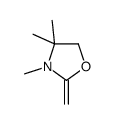3,4,4-trimethyl-2-methylidene-1,3-oxazolidine结构式