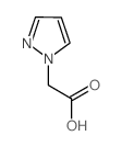 2-(1H-吡唑-1-基)乙酸结构式